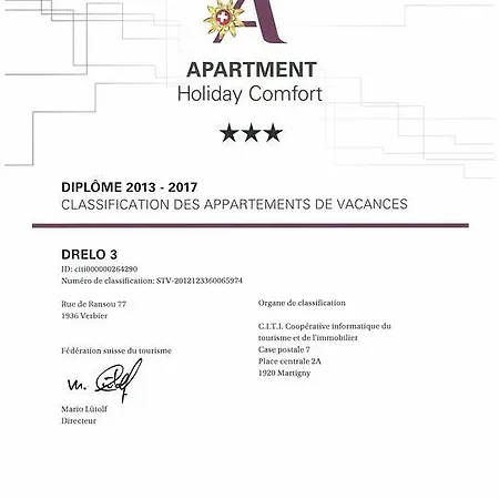 Apartment Drelo 3 Verbier